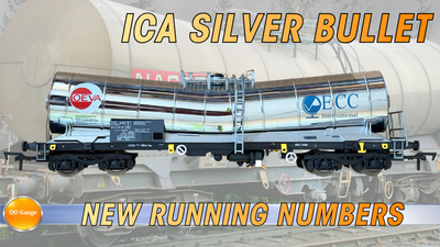 OO Gauge NEW ICA SILVER BULLET RUNNING NUMBERS ANNOUNCED