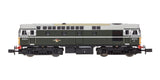 2D-001-010 N Gauge Class 33/0 D6523 BR Green SYP