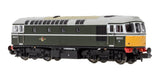 2D-001-010 N Gauge Class 33/0 D6523 BR Green SYP