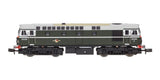 2D-001-024 N Gauge CLASS 33/1 D6580 BR Green VSYP
