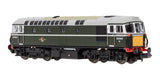 2D-001-024 N Gauge CLASS 33/1 D6580 BR Green VSYP