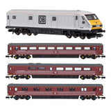 2D-017-100 N Gauge DB Management Train 4 Piece Rolling Stock Set