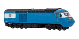 2D-019-300 N Gauge Class 43 HST Pullman Blue Full Train Set (11 Car Set)