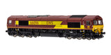 2D-066-002 Class 66 66096 EWS Red / Gold