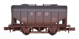 2F-036-054 N Gauge Bulk Grain Hopper SGD 15 Weathered
