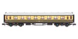 2P-000-160 N Gauge Collett Coach Choc & Crm 3rd SGreat <crest> West 1133