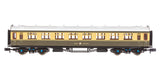 2P-000-161 N Gauge Collett Coach Choc & Crm 3rd SGreat <crest> West 521