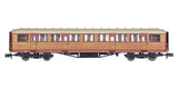 2P-011-013 N Gauge Gresley LNER Teak 3rd Class 61628