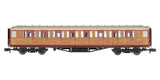 2P-011-014 N Gauge Gresley LNER Teak 3rd Class 10044