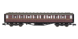 2P-011-077 N Gauge Gresley BR Maroon 2nd Class E12108E