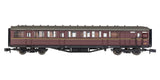 2P-011-275 N Gauge Gresley BR Maroon Brake Composite E10015E