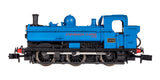 2S-007-036 N Gauge Pannier 3650 Stephenson Clarke Blue