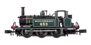 2S-012-018 N Gauge Terrier A1X B653 Southern Lined Green