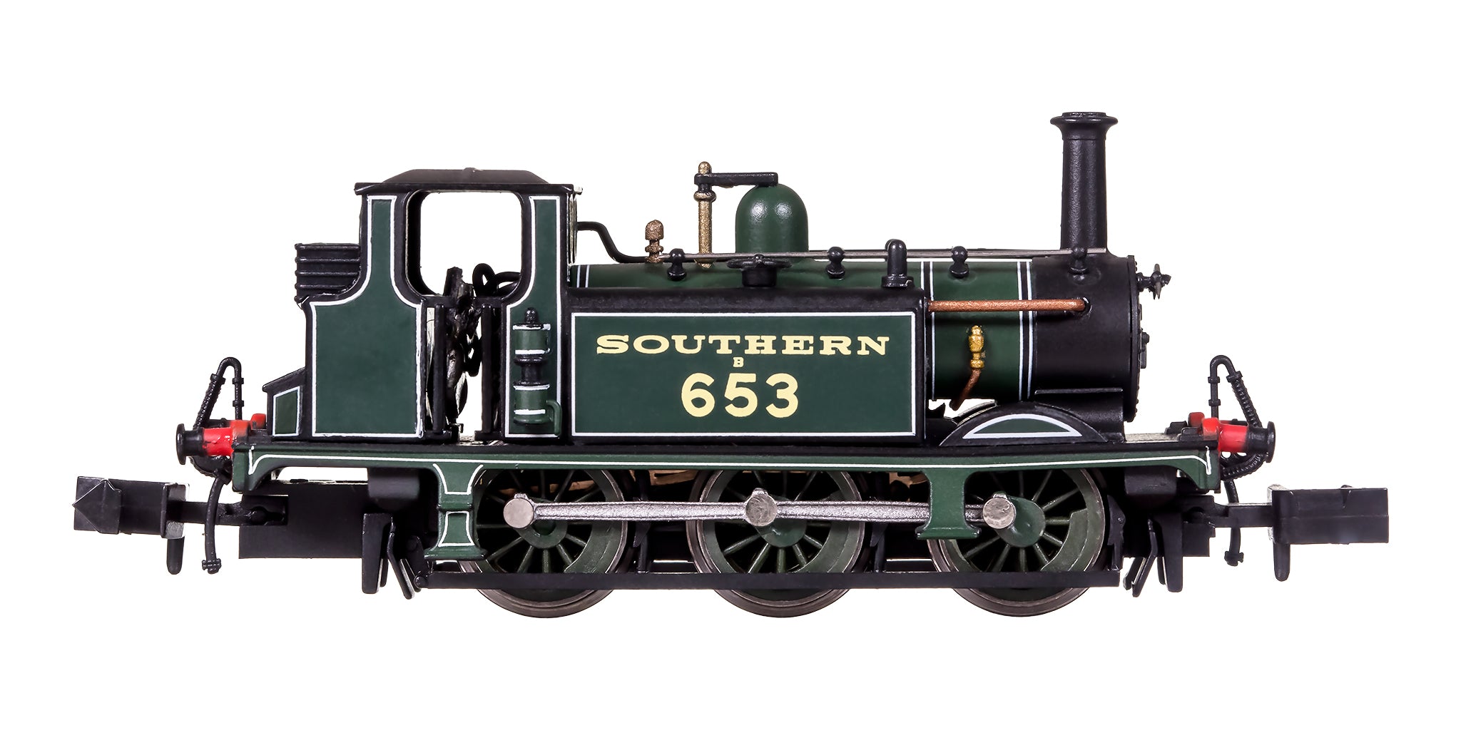 2S-012-018 N Gauge Terrier A1X B653 Southern Lined Green