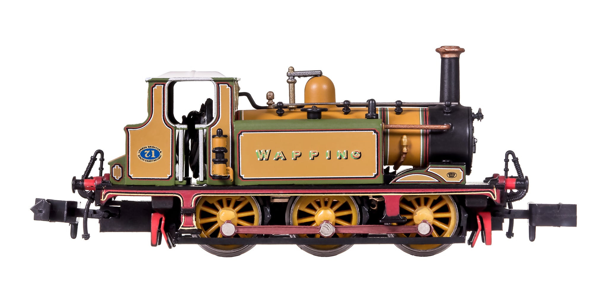2S-012-020 N Gauge Terrier A1 71 LBSC Stroudley Improved Green Wapping