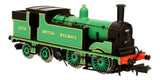 2S-016-008 N Gauge M7 0-4-4 British Railways Lined Malachite 30038