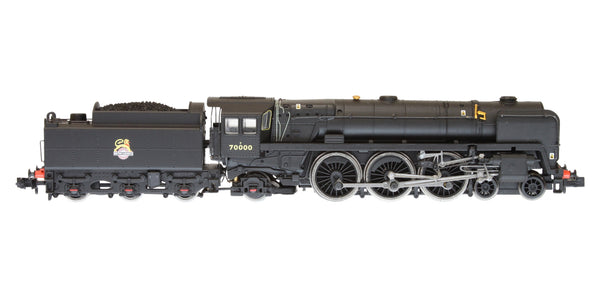 Train Set Hattons N Gauge 2S-017-006 N Gauge Britannia 70000 BR