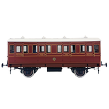 7P-020-880 O Gauge Stroudley 4 Wheel Gas Lit Composite Lined Brown 400