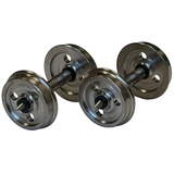 4A-003-002 Wagon 3 hole Disc (12.5mm) Wheels Pack 20 wheels on 10 axles