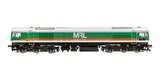 4D-005-007 OO Gauge Class 59 59002 MRL Green/Orange Alan J Day