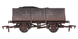 4F-051-056 OO Gauge 5 Plank Wagon 10' Wheelbase LMS 404105 Weathered