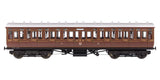 4P-020-012 GWR Toplight M/Line City Lined Crimson All Third 3902 Set 1