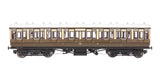 4P-020-111 OO Gauge GWR Toplight M/Line City Lned Choc & Crm All Thrd 3903 Set 2