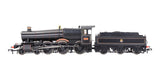 4S-001-011 OO Gauge Ditcheat Manor 7821 BR Lined Black Early Crest