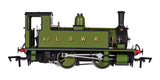 4S-018-013 OO Gauge B4 0-4-0T LSWR Dark Green 82