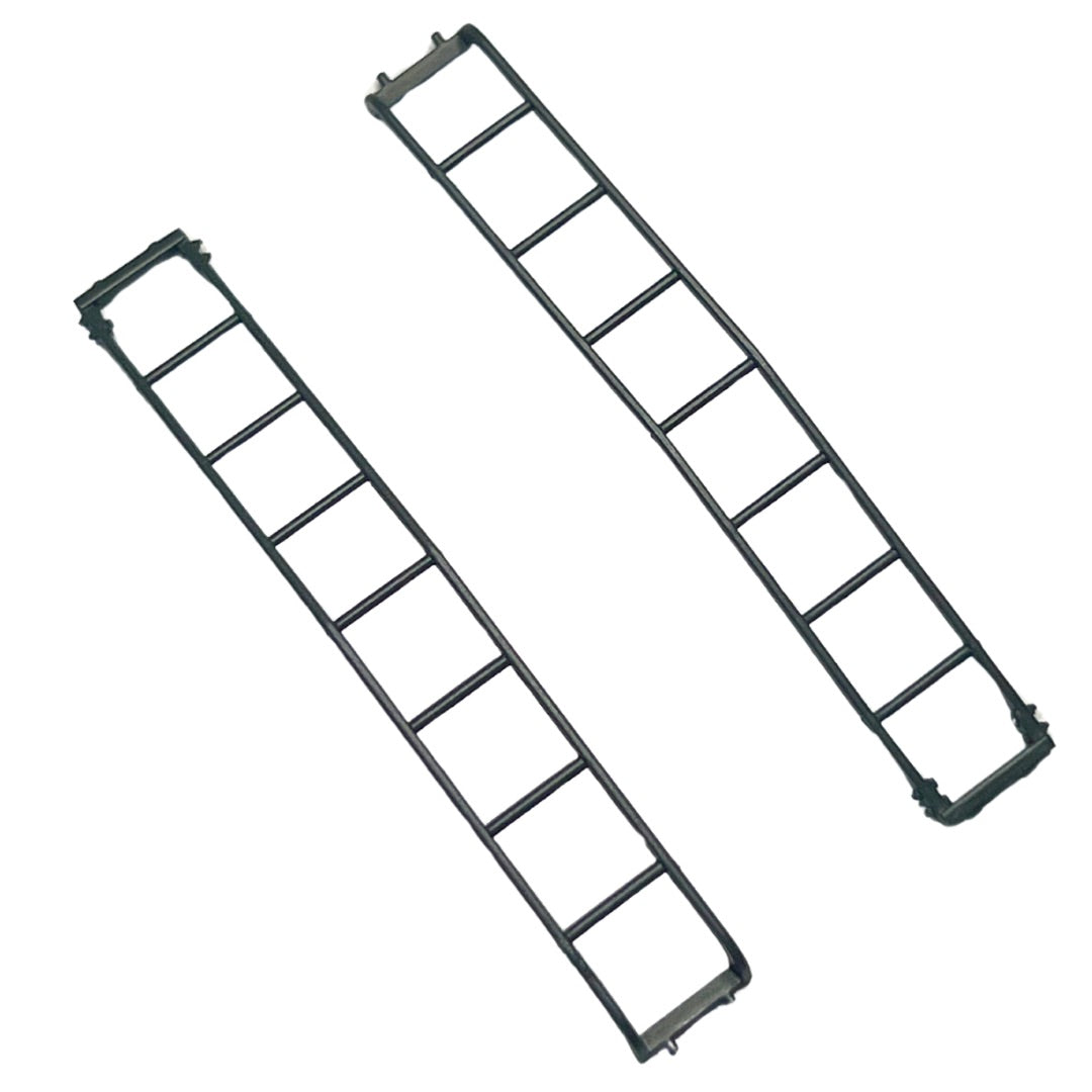 7F-064-LDGY 0 gauge spares TTA ladder dark grey (pair)- R