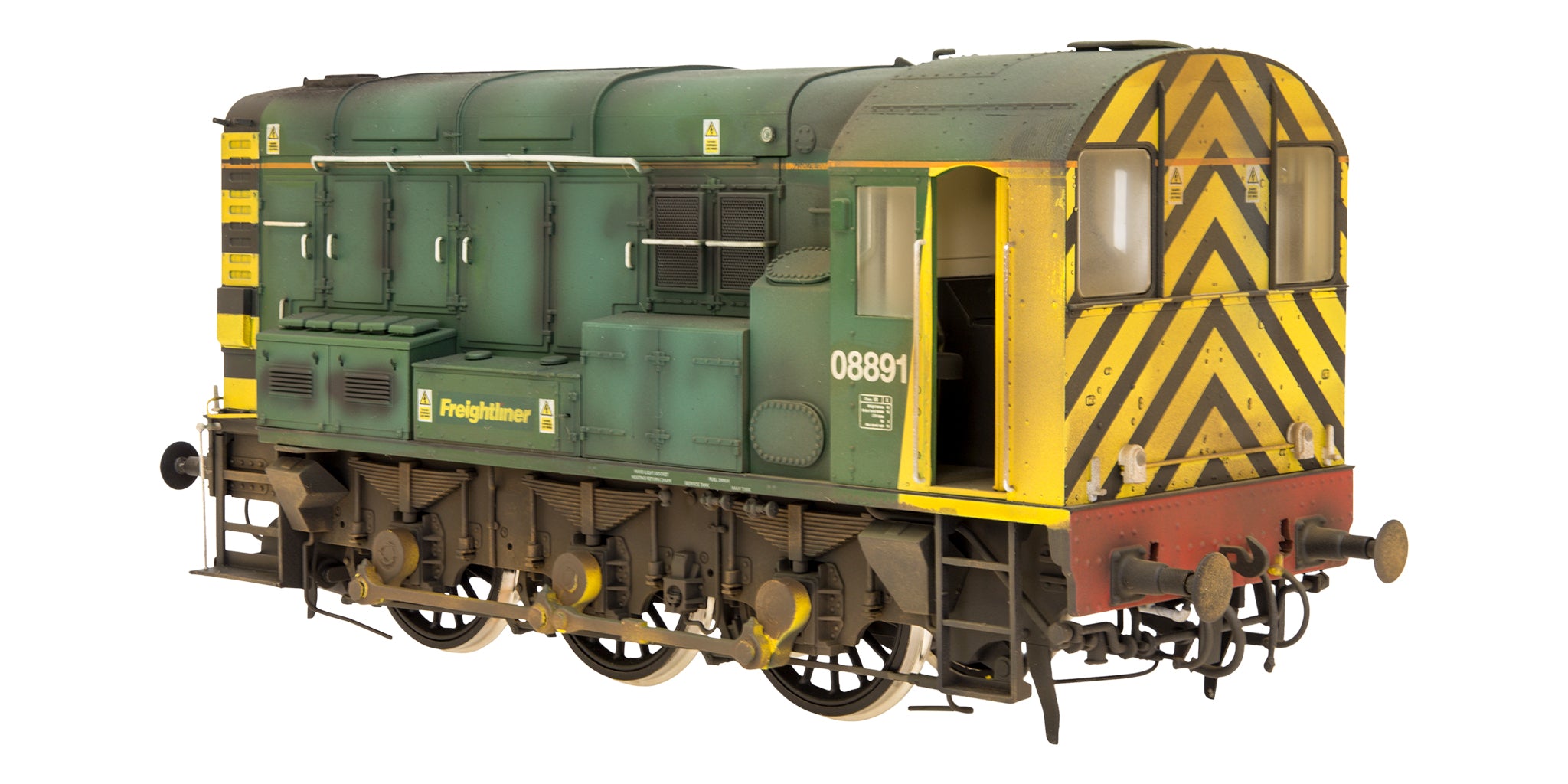 7D-008-016W O Gauge Class 08 Freightliner 08891 Weathered
