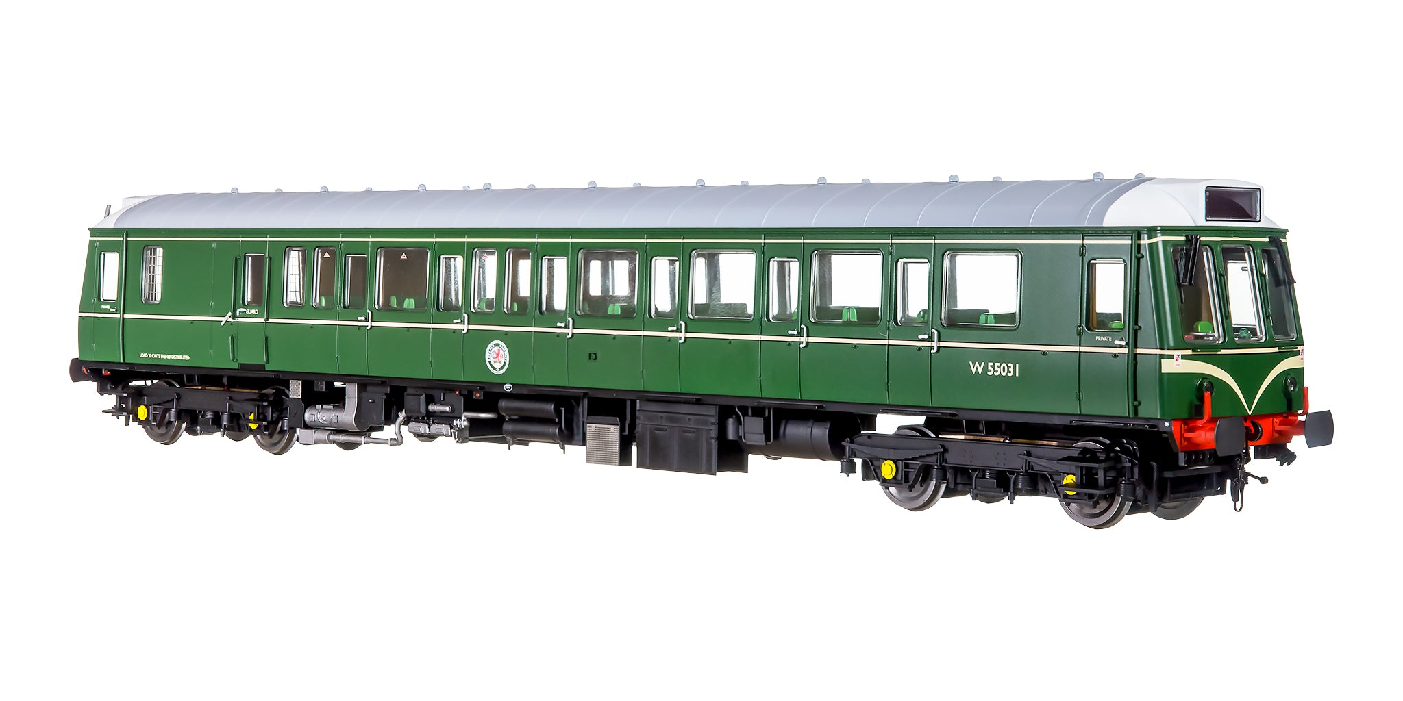 7D-009-006 O Gauge Class 121 55031 BR Green Speed Whiskers