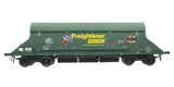 7F-026-006G O Gauge HIA Ftlnr Green Hvy Haul Limestone Hopper 369002 Graffiti
