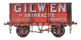 7F-073-012 O Gauge 7 Plank 9' W/B Three Door Gilwen 532 Weathered