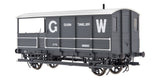 7F-300-001 O Gauge GWR Toad Brake Van GWR Grey 56683 Diagram AA15