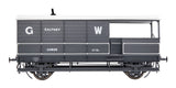 7F-300-005 O Gauge GWR Toad Brake Van GWR Grey 114925 Diagram AA19