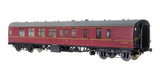 7P-001-506 O Gauge BR Mk1 Maroon BSK W34296 with Window Beading
