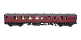 7P-001-507 O Gauge BR Mk1 Maroon BSK Sc34317 with Window Beading