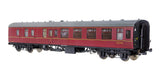 7P-001-508 O Gauge BR Mk1 Maroon BSK M34098 with Window Beading