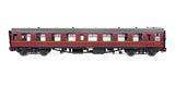 7P-001-606 O Gauge BR Mk1 Maroon SO W3874 with Window Beading