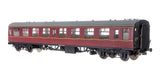7P-001-606U O Gauge BR Mk1 Maroon SO Unnumbered with Window Beading