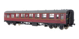 7P-001-608 O Gauge BR Mk1 Maroon SO M3967 with Window Beading