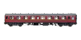 7P-001-706U O Gauge BR Mk1 Maroon SK Unnumbered with Window Beading
