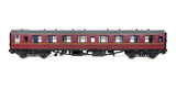 7P-001-706U O Gauge BR Mk1 Maroon SK Unnumbered with Window Beading
