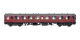 7P-001-708 O Gauge BR Mk1 Maroon SK M24438 with Window Beading