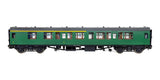 7P-001-801U O Gauge BR Mk1 SR Green CK Unnumbered with Window Beading