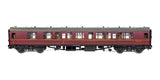 7P-001-808 O Gauge BR Mk1 Maroon CK M15200 with Window Beading