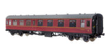 7P-001-808 O Gauge BR Mk1 Maroon CK M15200 with Window Beading