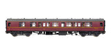 7P-001-809 O Gauge BR Mk1 Maroon CK E15343 with Window Beading
