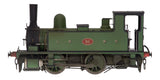 7S-018-006W L & SWR L & SWR B4 0-4-0T Lined Green 91 Weathered
